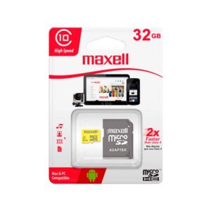 MEMORIA MAXELL 32 GB CASE 10