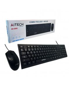 COMBO TECLADO+MOUSE AITECH AI-205