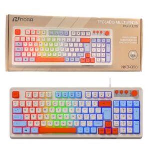 TECLADO GAMER NOGA RETROILUMINADO NKB-Q50