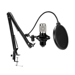 KIT MICROFONO P/STREAMING CON CONDENSADOR