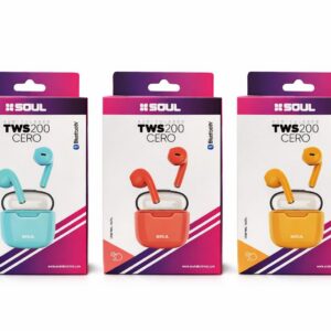 AURICULAR BT SOUL TWS 200 CERO AMAR/CELES/NARAN