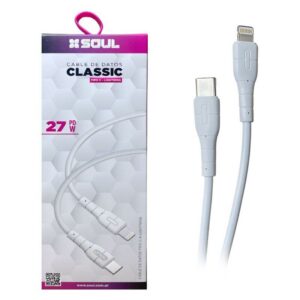 CABLE CLASSIC SOUL PD USB-C a LIGHTING 27W