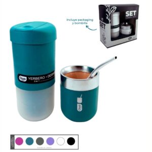 SET DESPOLVILLADOR+MATERMICO CROMADO