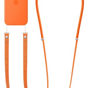 CORREA BODY STRAP IPHONE 17 NARANJA Y NEGRA